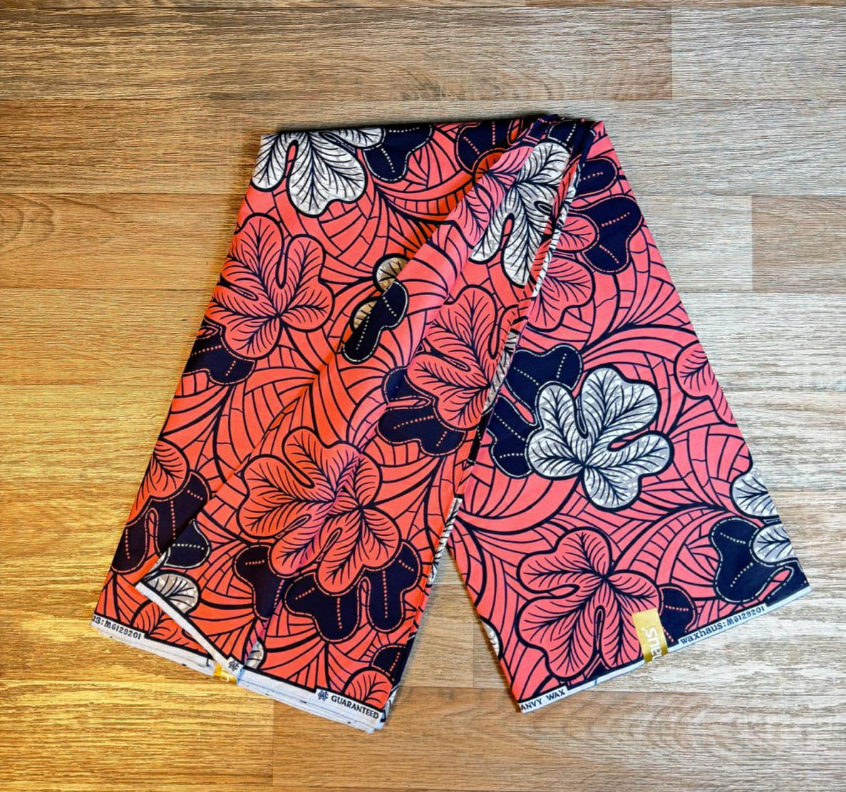 Tissus Wax Africain Ankara 6 yards Wax Chiganvy 100 % Coton