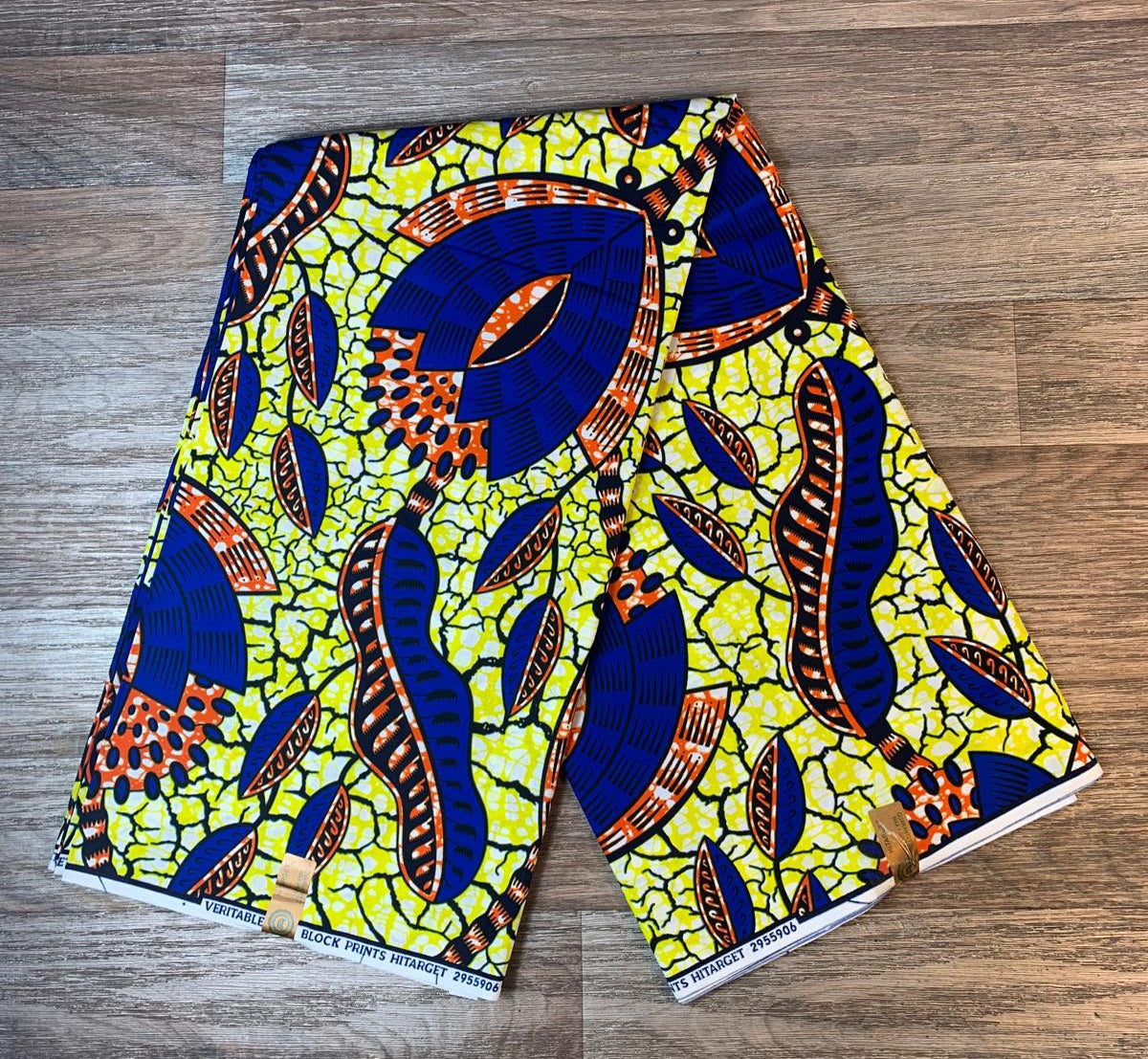 Tissus Wax Africain 100% Coton Ankara  1 à 6 yards Wax Hitarget