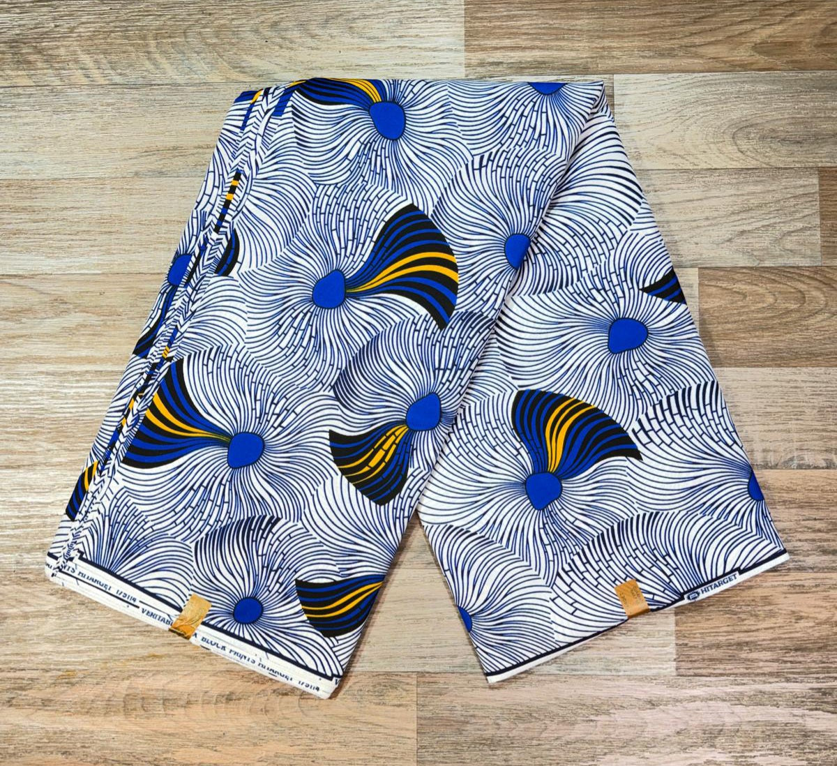 Tissus Wax 1 a 12 yards Wax Africain Wax 100% Coton