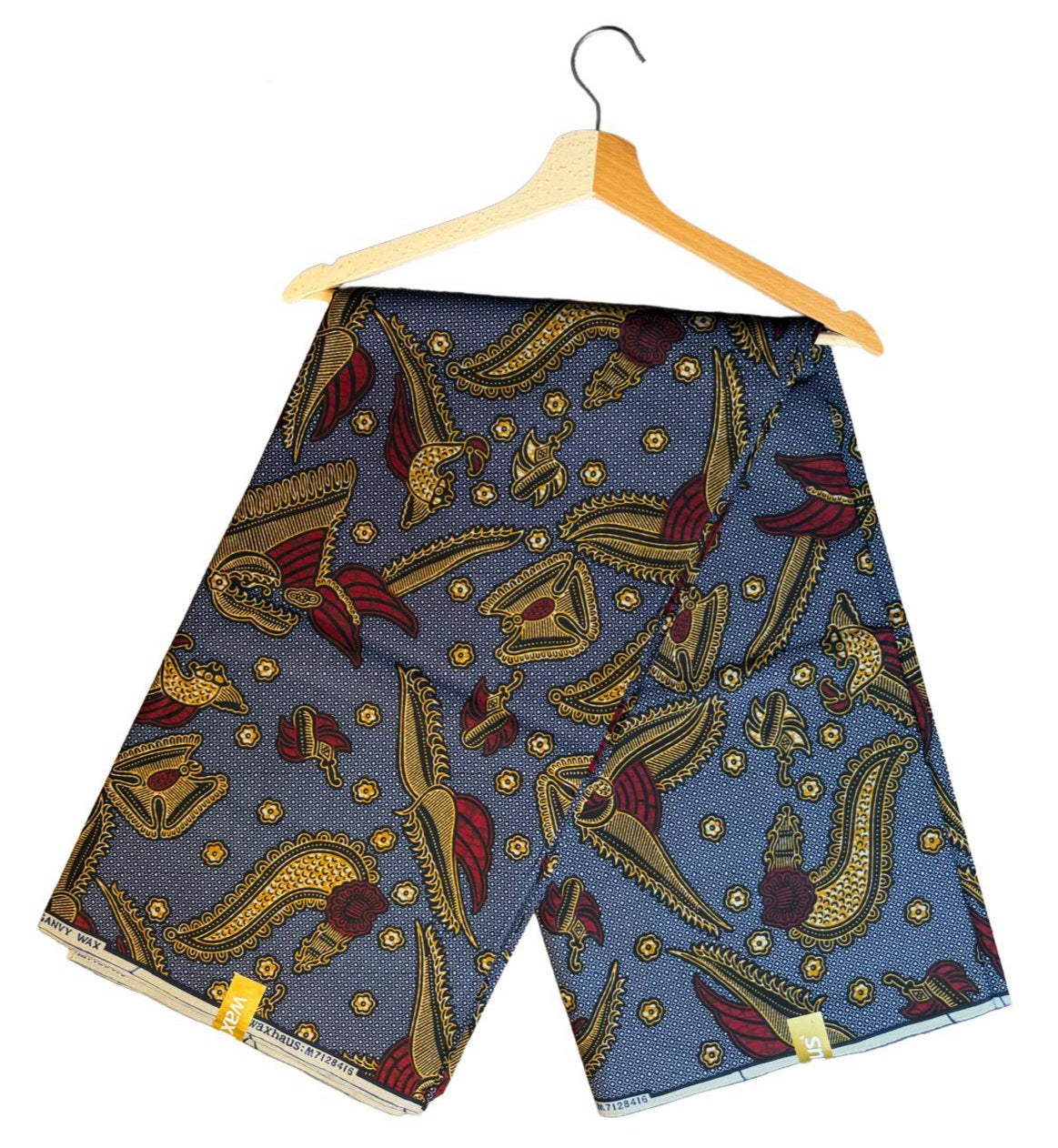 Tissus Wax Africain Ankara 6 yards Wax "Chiganvy" 100% Coton"