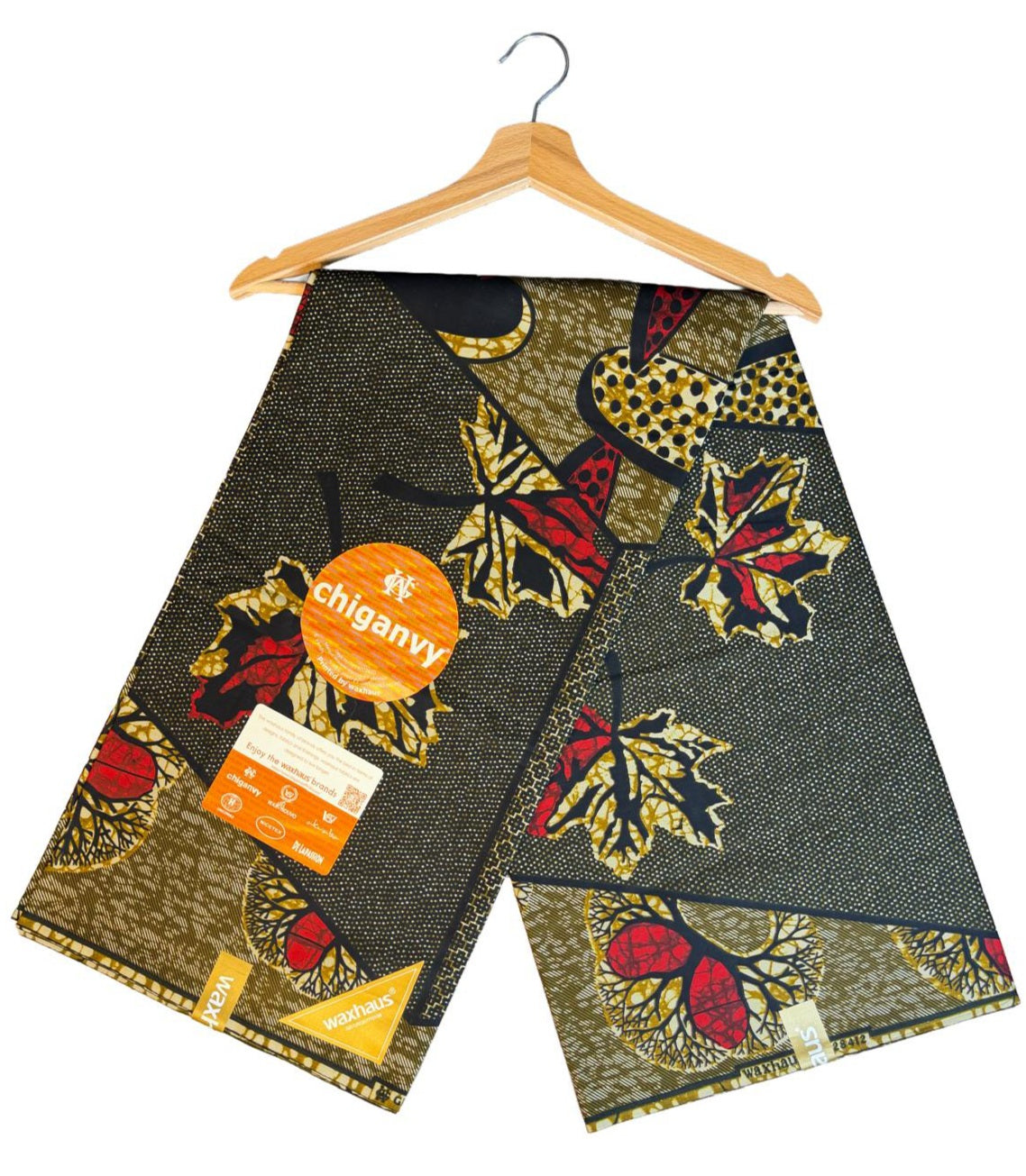 Tissus Wax Africain Ankara 6 yards Wax "Chiganvy" 100% Coton"
