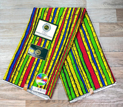 Tissus Wax 1 a 12 yards Wax Africain Wax 100% Coton